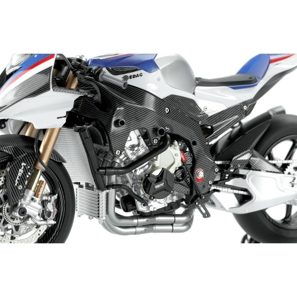 MENG MT-004S 1/9 BMW HP4 Race摩托車 (悅色版)-細節圖8