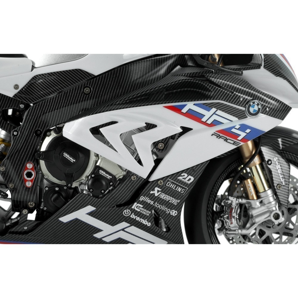 MENG MT-004S 1/9 BMW HP4 Race摩托車 (悅色版)-細節圖9