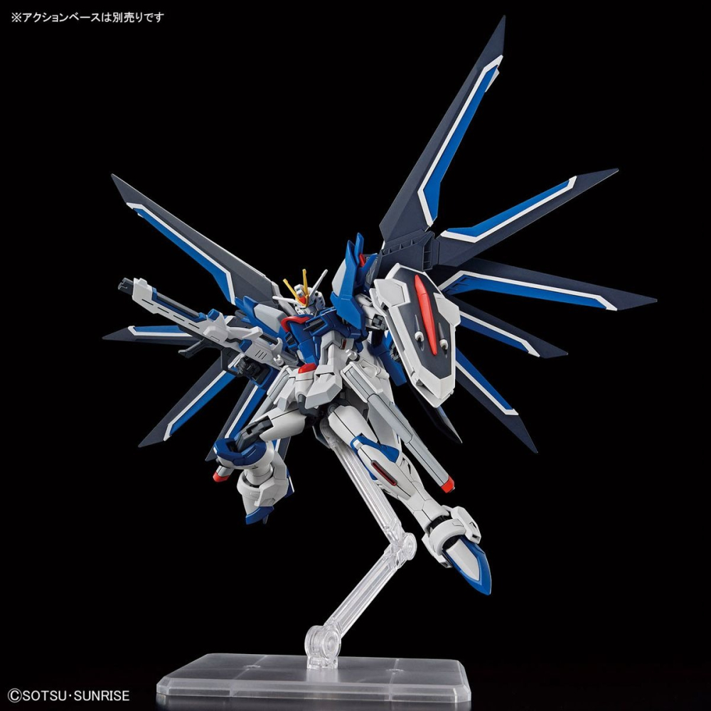 BANDAI 代理版 組裝模型 #243 SEED HG 1/144 振揚自由鋼彈-細節圖4