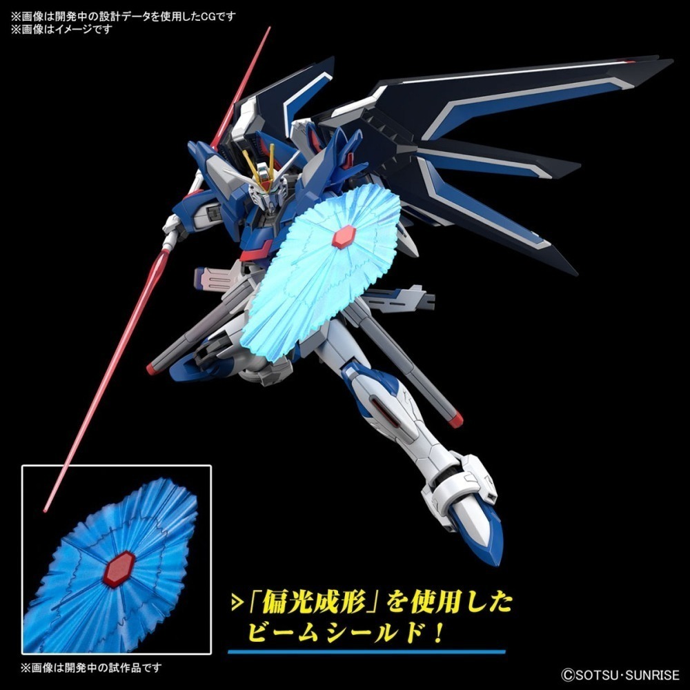 BANDAI 代理版 組裝模型 #243 SEED HG 1/144 振揚自由鋼彈-細節圖8