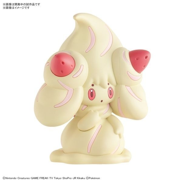 BANDAI 精靈寶可夢 神奇寶貝 Pokemon PLAMO 快組系列 012 霜奶仙 組裝模型-細節圖4