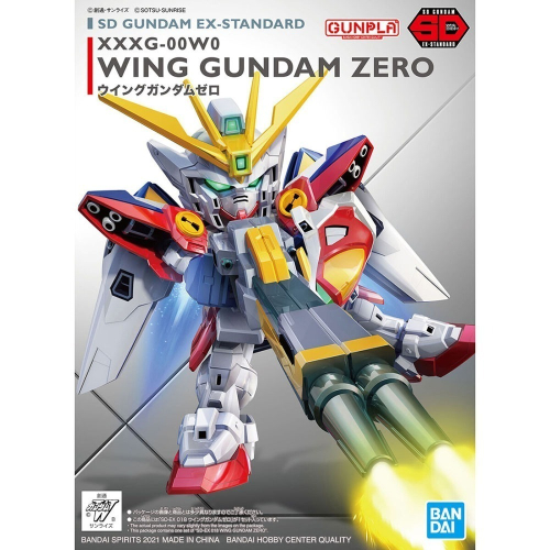 BANDAI 組裝模型 SD鋼彈 018 EX-STANDARD系列 飛翼鋼彈零式