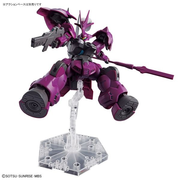 BANDAI 1/144 HG TWFM 04 迪蘭薩 古爾專用機 機動戰士鋼彈 水星的魔女 組裝模型-細節圖10
