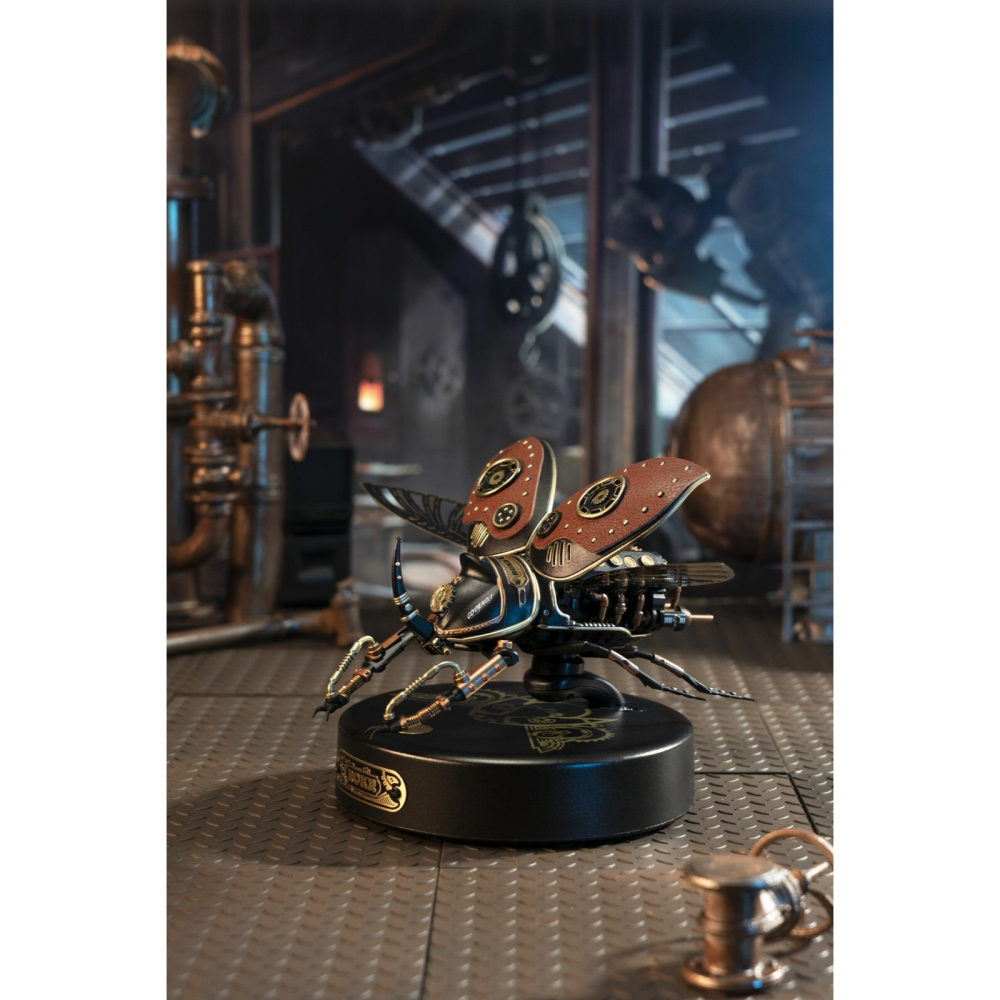 ROKR 機巧次元 機器維度 AI 移動聖甲蟲 組裝模型-細節圖5