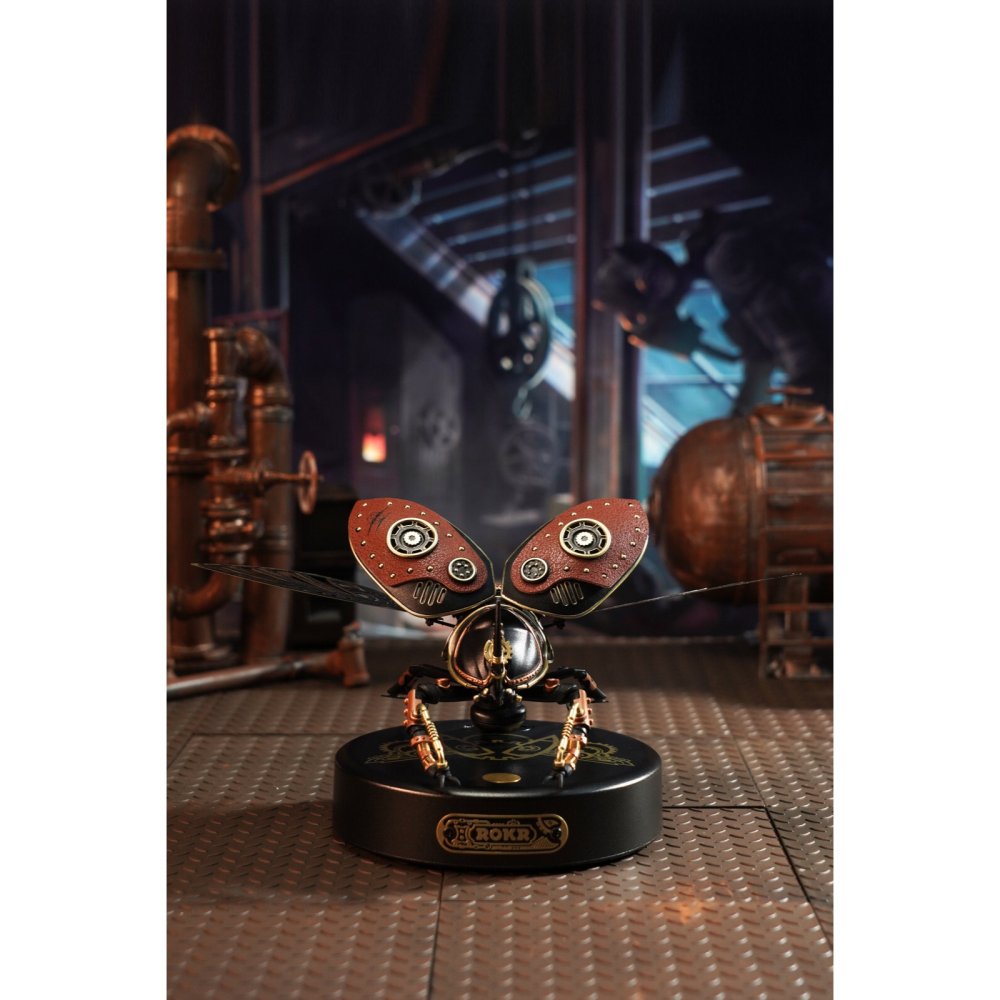 ROKR 機巧次元 機器維度 AI 移動聖甲蟲 組裝模型-細節圖6