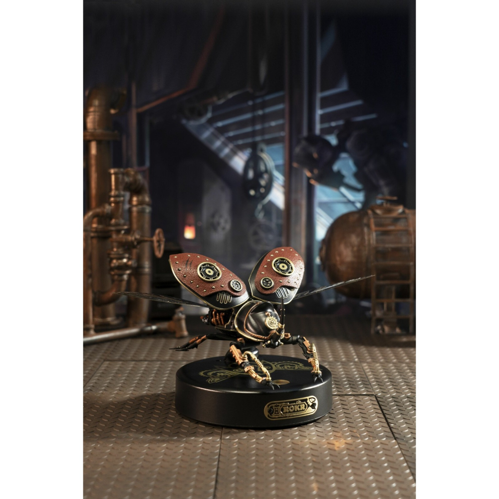 ROKR 機巧次元 機器維度 AI 移動聖甲蟲 組裝模型-細節圖9