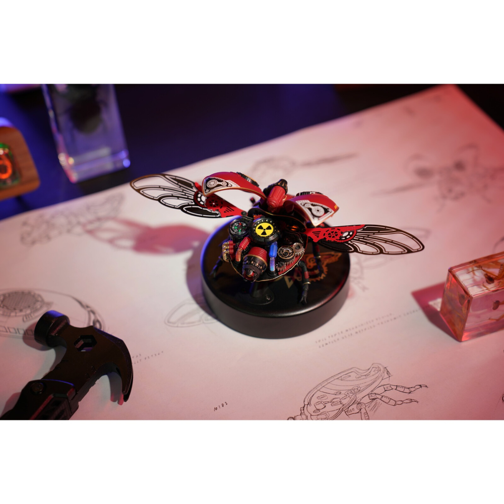 ROKR 機巧次元 機器維度 偵察甲蟲 組裝模型-細節圖2