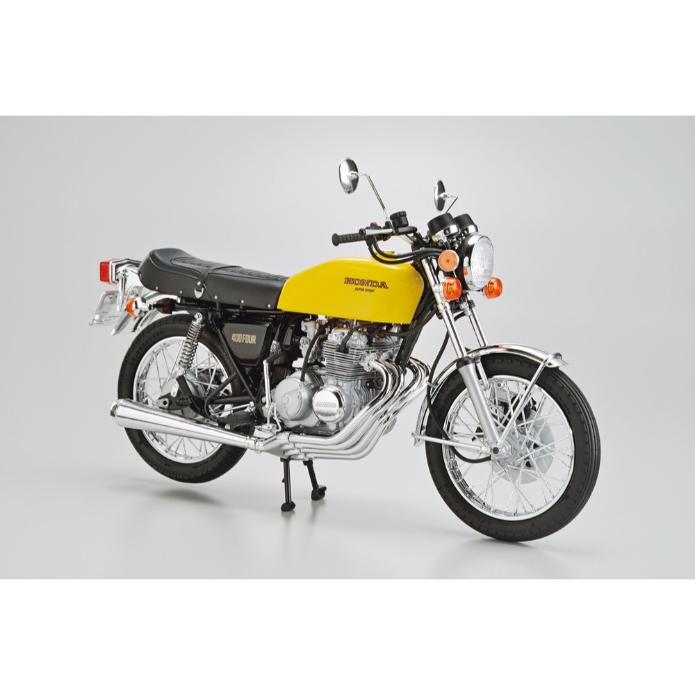 AOSHIMA 青島 1/12 #28 本田 HONDA CB400 CB400FOUR-Ⅰ・Ⅱ＇76-細節圖5