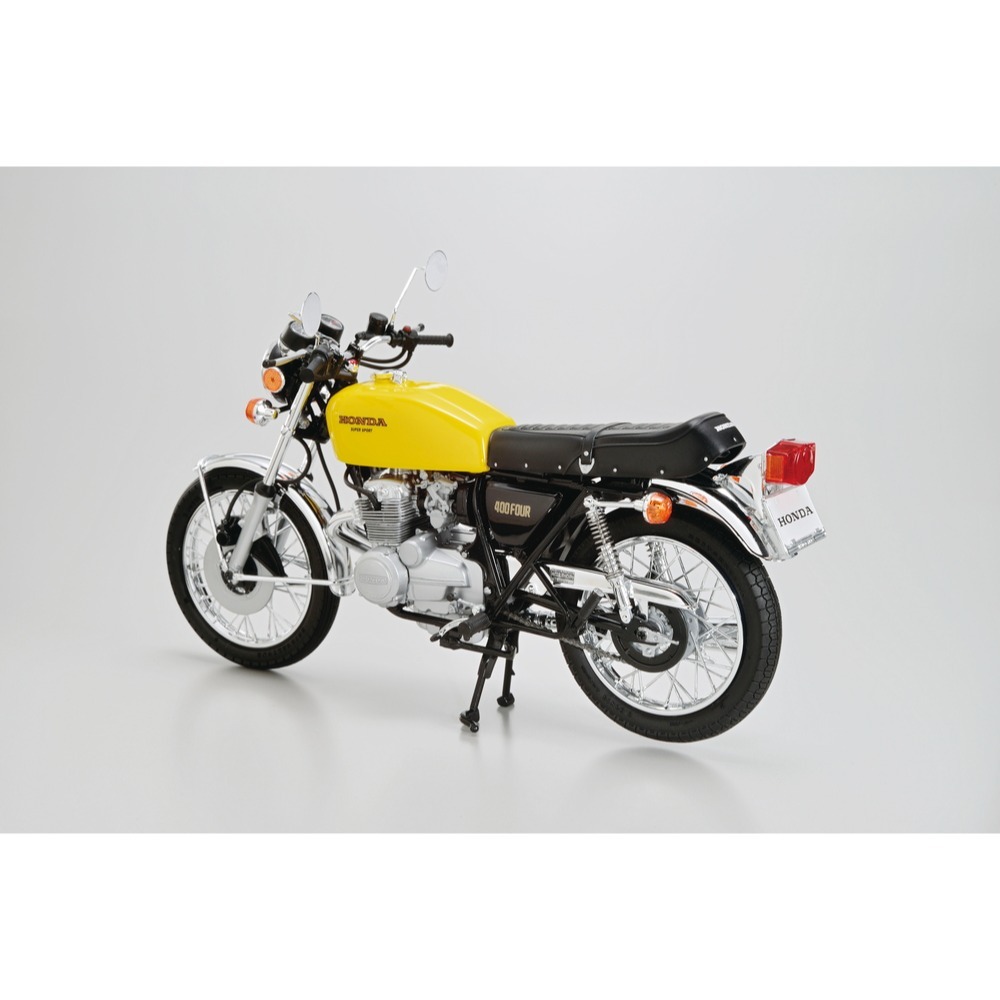 AOSHIMA 青島 1/12 #28 本田 HONDA CB400 CB400FOUR-Ⅰ・Ⅱ＇76-細節圖6