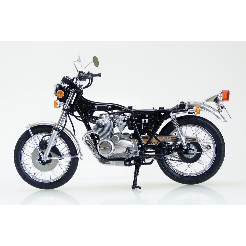 AOSHIMA 青島 1/12 #28 本田 HONDA CB400 CB400FOUR-Ⅰ・Ⅱ＇76-細節圖7