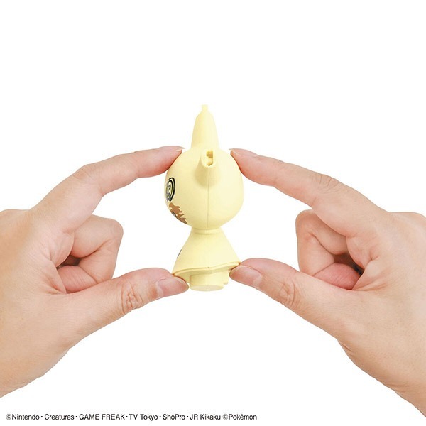 BANDAI 精靈寶可夢 神奇寶貝 Pokemon PLAMO 快組系列 008 謎擬Ｑ 組裝模型-細節圖5