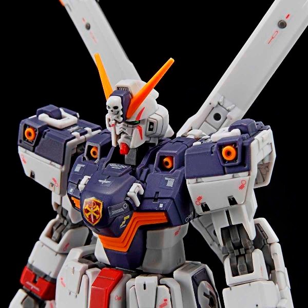 BANDAI 組裝模型 #31 RG 1/144 機動戰士鋼彈 海盜鋼彈X1 骷髏鋼彈-細節圖4