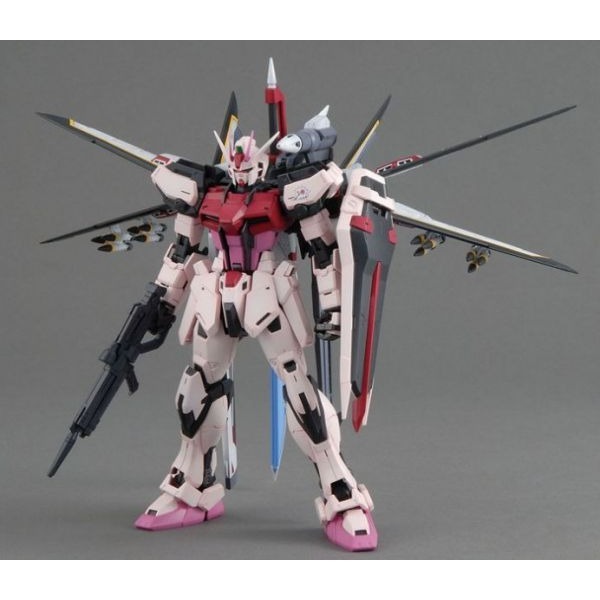 BANDAI  組裝模型 MG 1/100 機動戰士鋼彈 SEED MBF-02+EW454F 嫣紅攻擊鋼彈(鳳裝備)-細節圖2