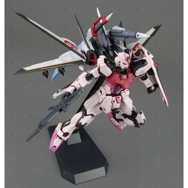 BANDAI  組裝模型 MG 1/100 機動戰士鋼彈 SEED MBF-02+EW454F 嫣紅攻擊鋼彈(鳳裝備)-細節圖6