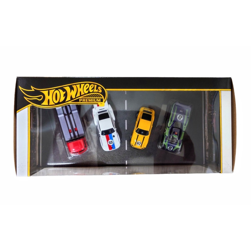 Hot wheels 風火輪 小汽車 收藏組HRT54-9864 全組4款-細節圖2