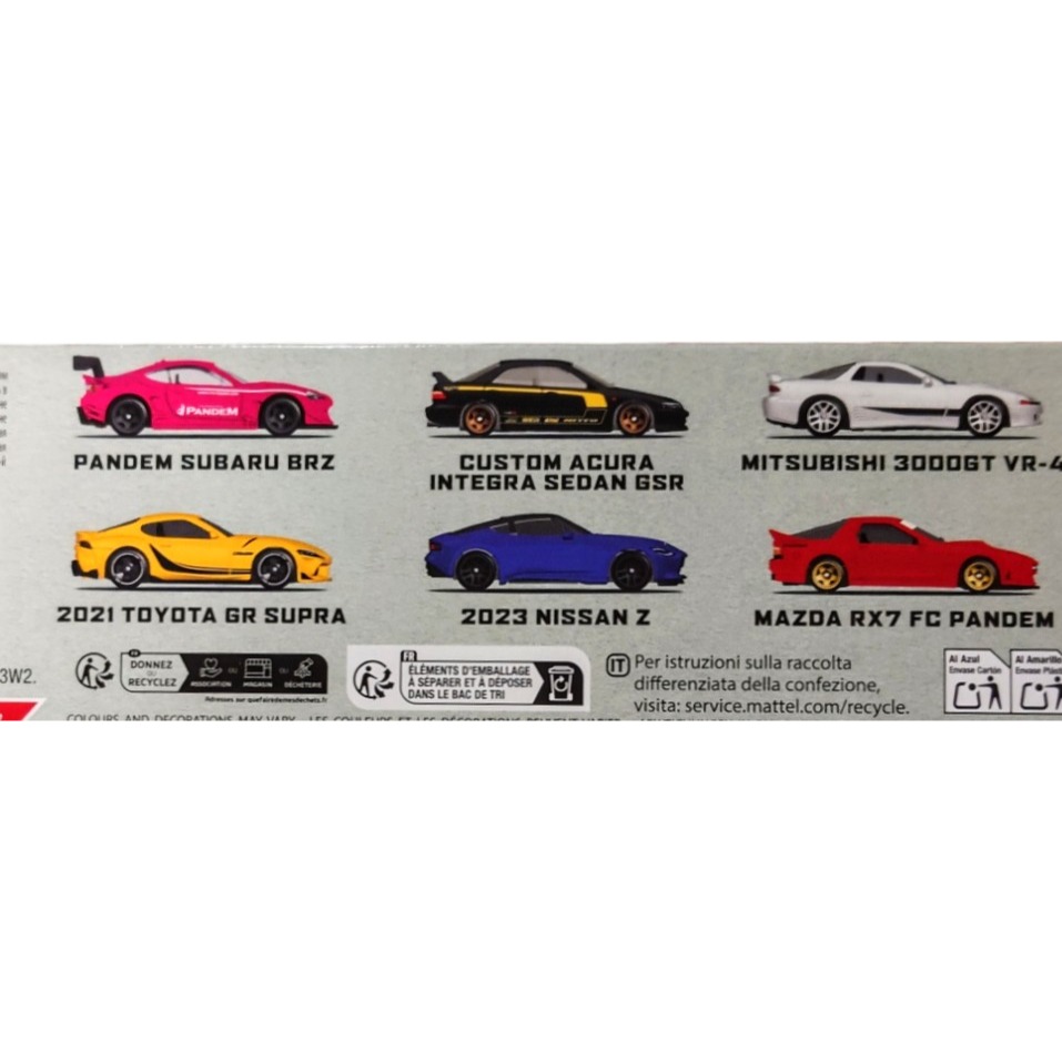 Hot wheels 風火輪 小汽車 日本街道套組 全套6款-細節圖3