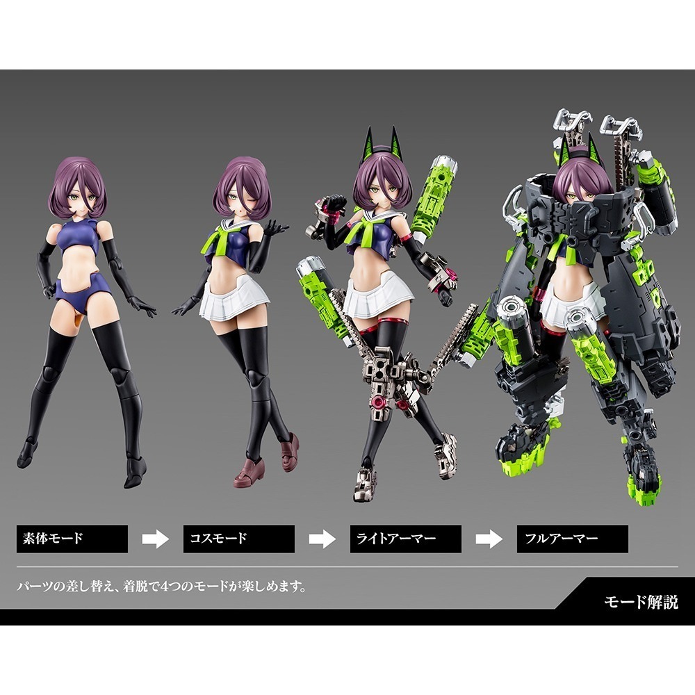 壽屋 KOTOBUKIYA 1/1 組裝模型 MD女神裝置  BUSTER DOLL 坦克 KP684-細節圖11