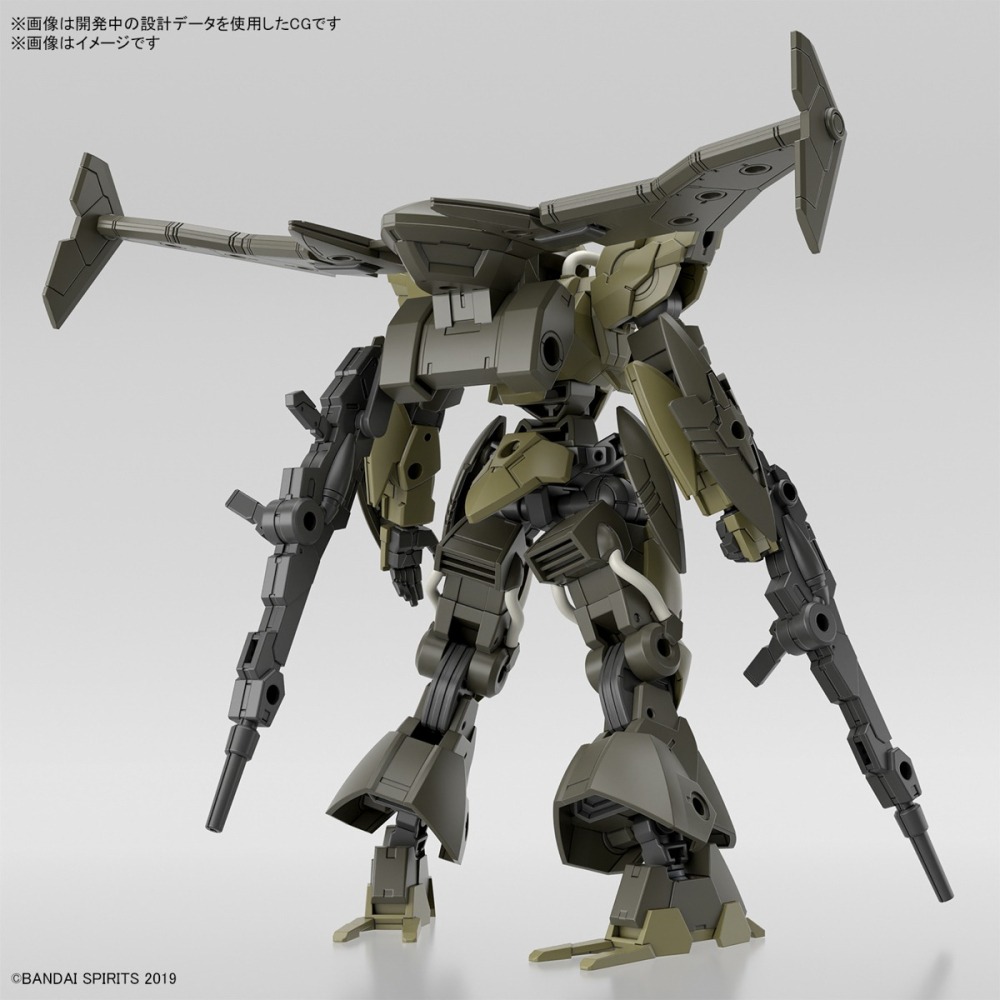 BANDAI 組裝模型  1-144 30MM 1-144 bEXM-21 維爾迪諾瓦(綠色)-細節圖3