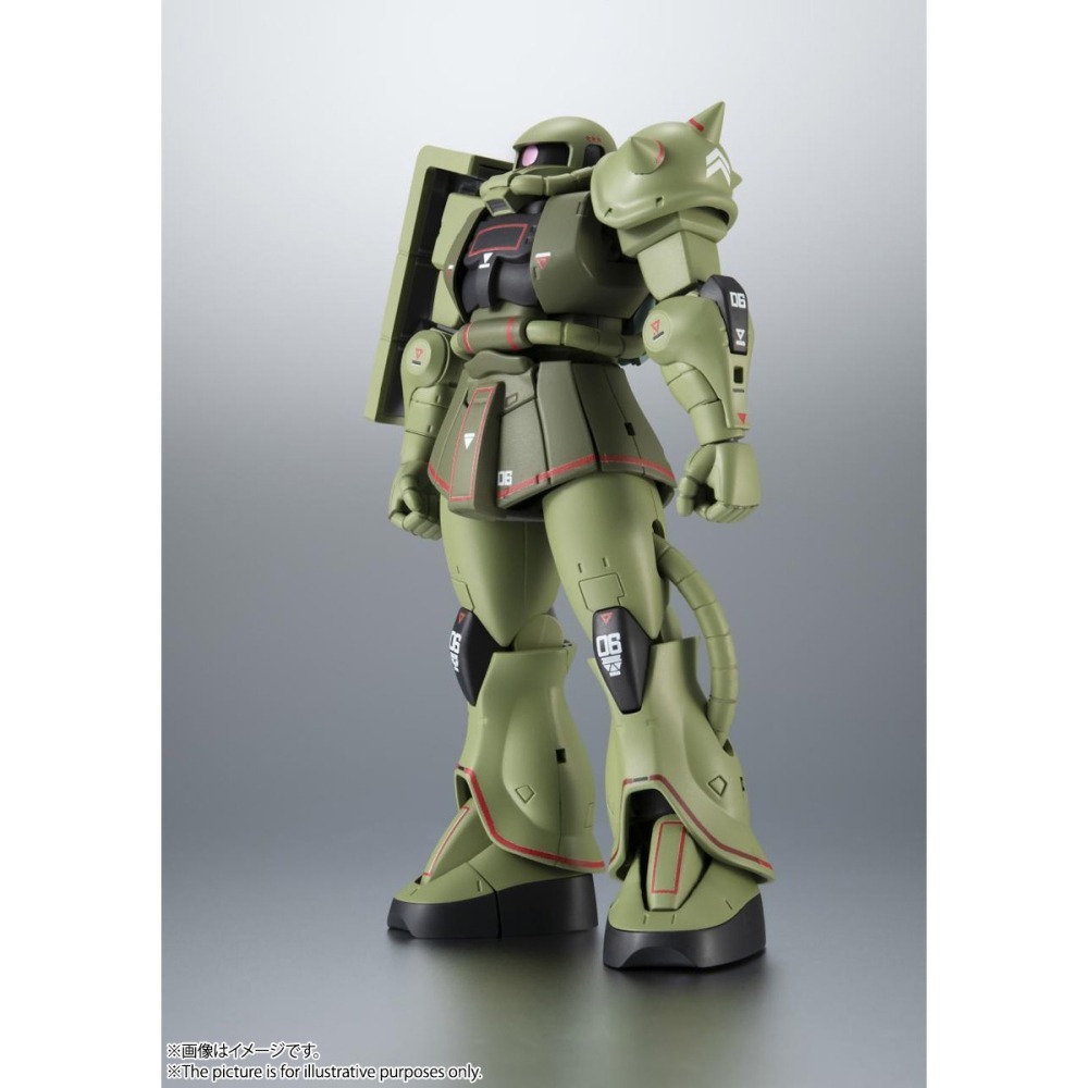 BANDAI ROBOT魂 MS-06 量産型薩克 ver. A.N.I.M.E(完成品)-細節圖5