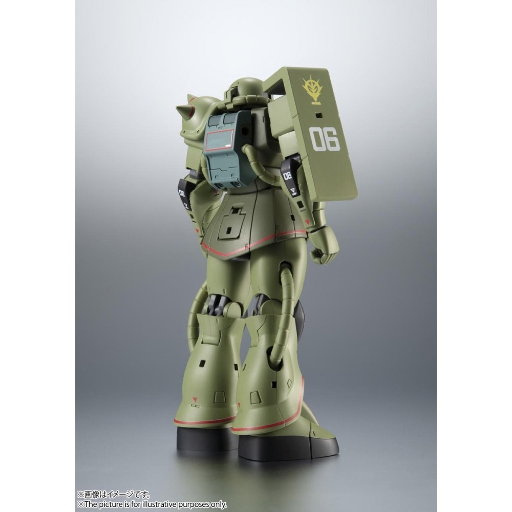 BANDAI ROBOT魂 MS-06 量産型薩克 ver. A.N.I.M.E(完成品)-細節圖6