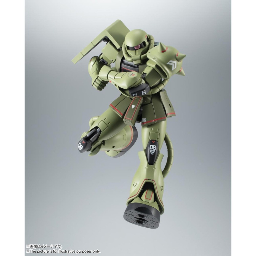 BANDAI ROBOT魂 MS-06 量産型薩克 ver. A.N.I.M.E(完成品)-細節圖7