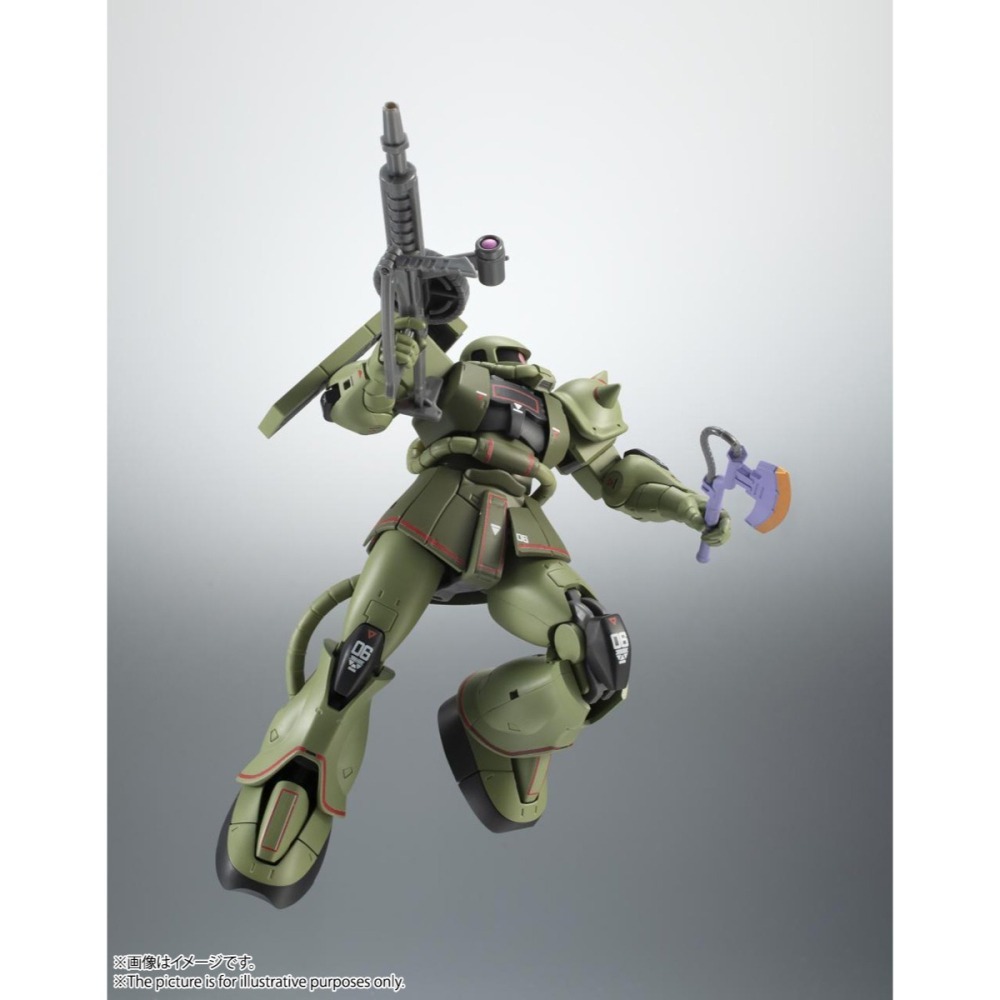 BANDAI ROBOT魂 MS-06 量産型薩克 ver. A.N.I.M.E(完成品)-細節圖8