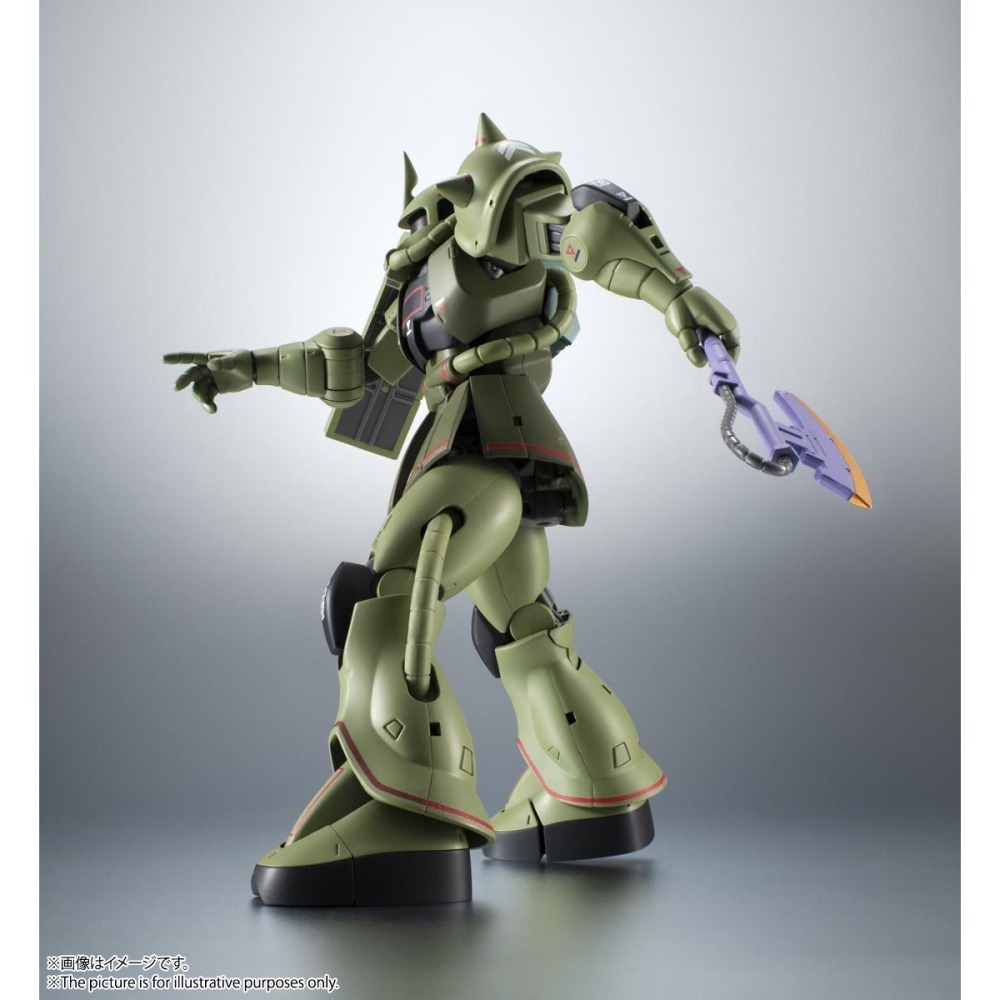 BANDAI ROBOT魂 MS-06 量産型薩克 ver. A.N.I.M.E(完成品)-細節圖9