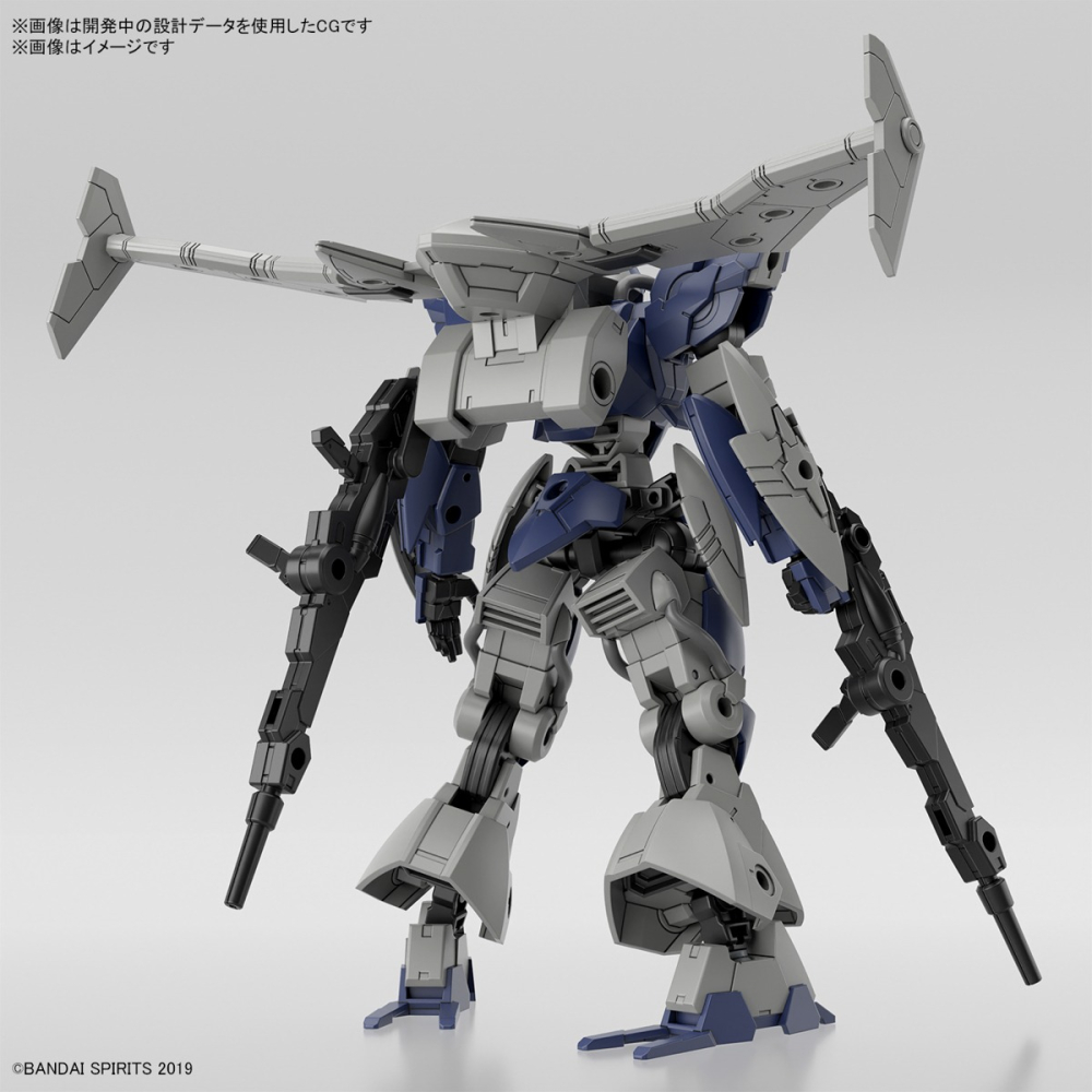 BANDAI  組裝模型 30MM 輕作戰 1144 #064 bEXM-21 維爾迪諾瓦(海軍藍)-細節圖5
