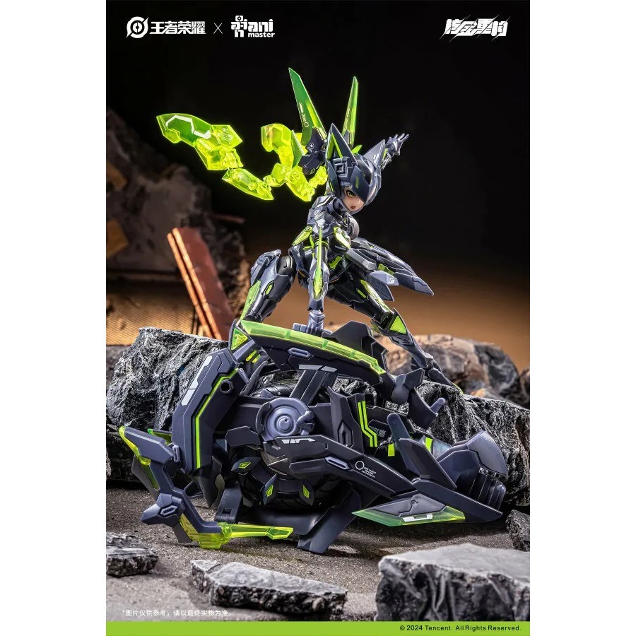 大漫匠Animester 1/12 核金重構王者榮耀孫尚香.末日機甲組裝模型- 武吉
