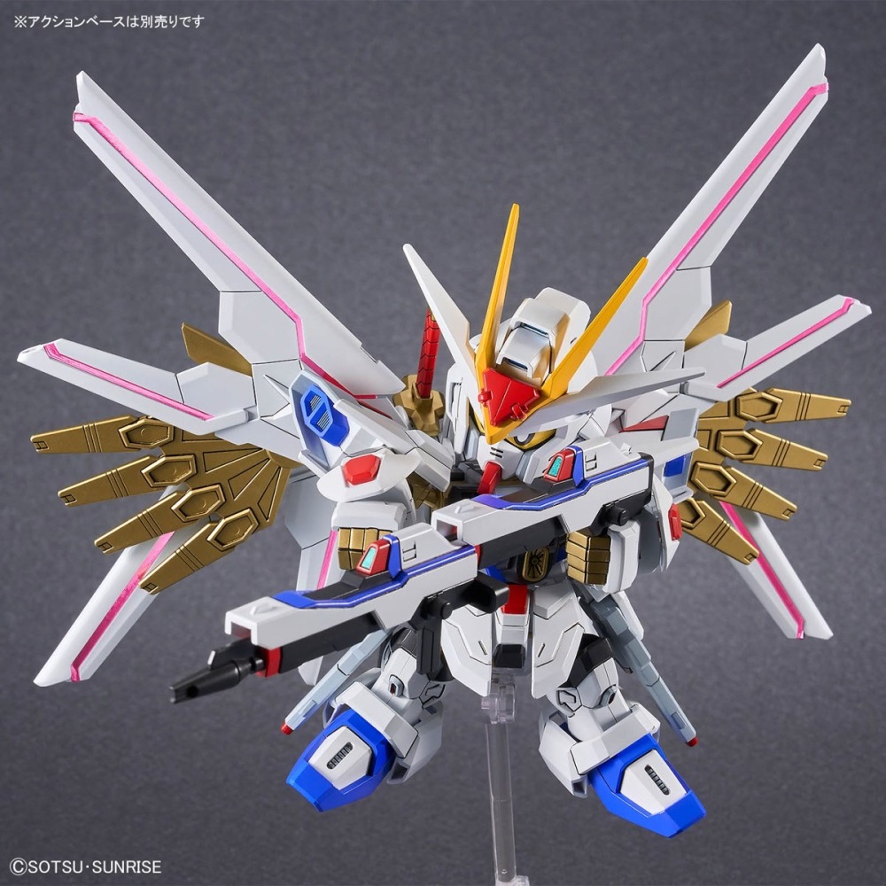 BANDAI SDCS 組裝模型 #021 CROSS SILHOUETTE 全能攻擊自由鋼彈-細節圖2