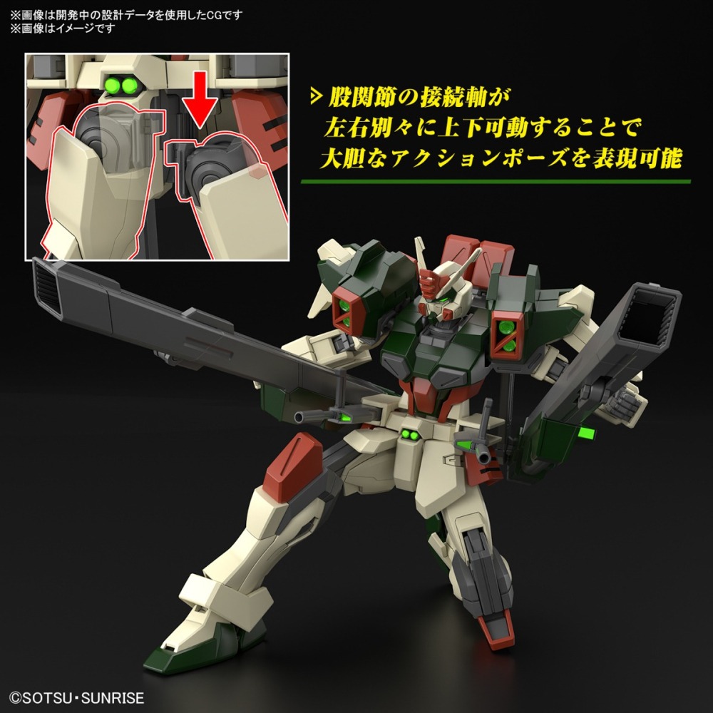 BANDAI 組裝模型 #253 HG 1-144 鋼彈SEED劇場版 閃電暴風鋼彈-細節圖2