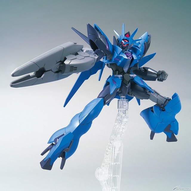 BANDAI 組裝模型 HGBD:R  1/144 #022 鋼彈創鬥者 潛網大戰 亞爾斯地球3式鋼彈-細節圖3