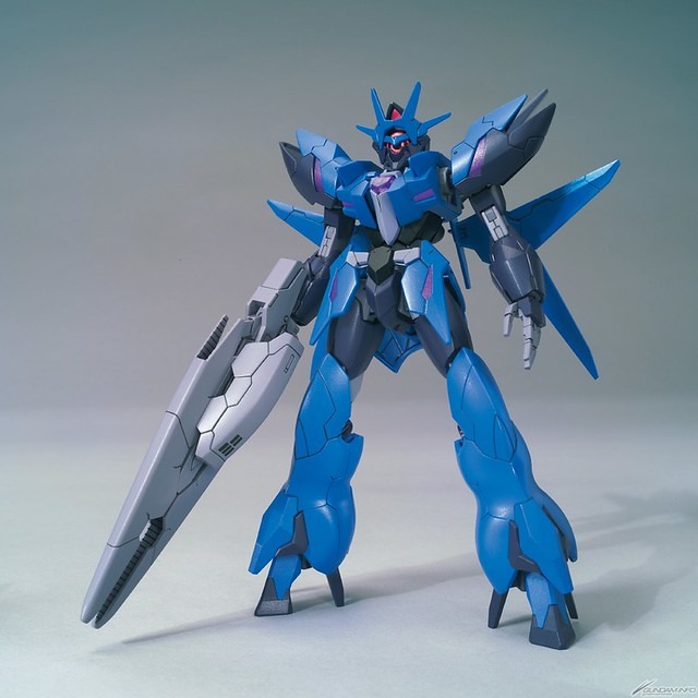 BANDAI 組裝模型 HGBD:R  1/144 #022 鋼彈創鬥者 潛網大戰 亞爾斯地球3式鋼彈-細節圖4