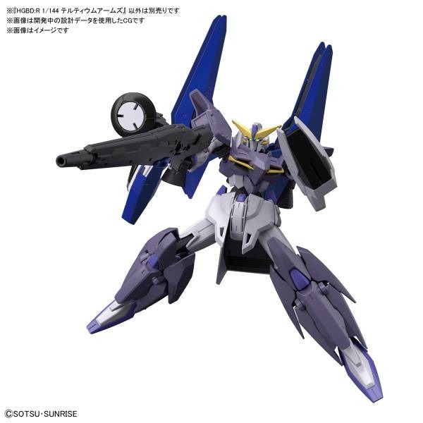 BANDAI 組裝模型 HGBD:R  1-144 #036 三代武器組-細節圖5