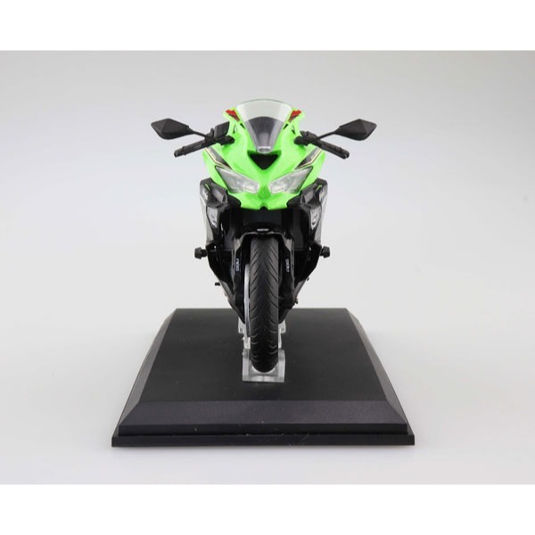 AOSHIMA 青島 1/12 KAWASAKI 川崎 Ninja ZX-25R 檸檬綠/烏木黑 完成品-細節圖6