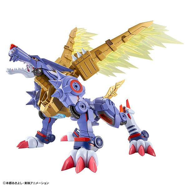 BANDAI 組裝模型 Figure-rise Standard 數碼寶貝 鋼鐵加魯魯獸(增幅版)-細節圖7