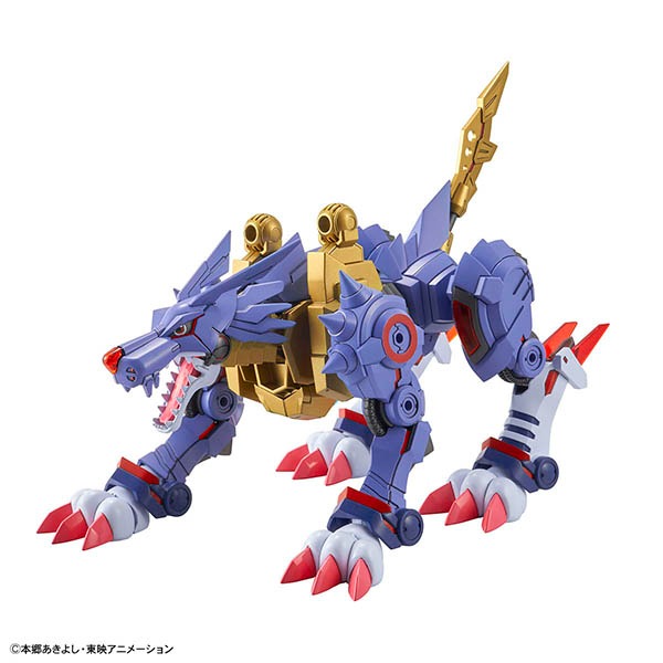 BANDAI 組裝模型 Figure-rise Standard 數碼寶貝 鋼鐵加魯魯獸(增幅版)-細節圖8