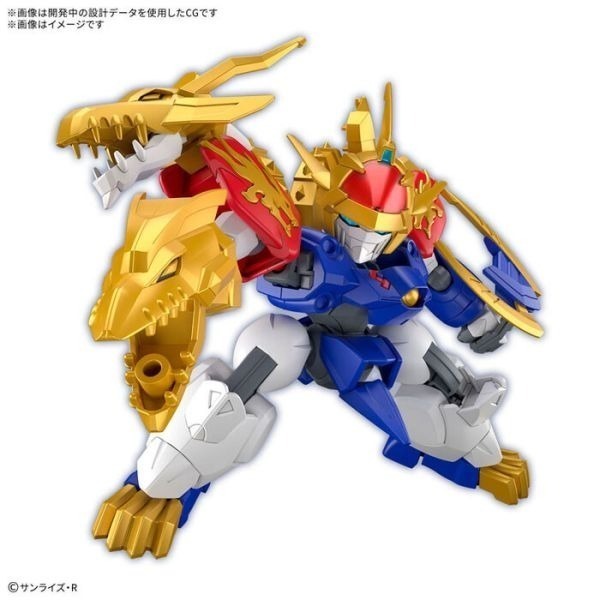 BANDAI 組裝模型 魔神創造傳 SP01 龍神丸 魔神英雄傳 一般版-細節圖4