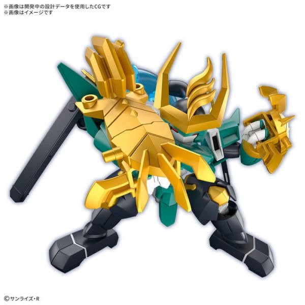 BANDAI 組裝模型 魔神創造傳 SP03 風神丸 魔神英雄傳  初回特典版-細節圖5