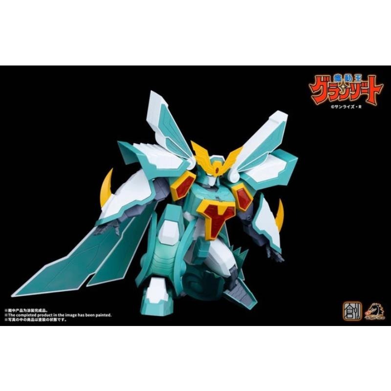 創模玩 組裝模型 魔動王 超級風王 超級風飄俠-細節圖3