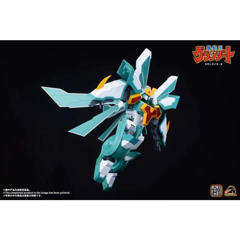 創模玩 組裝模型 魔動王 超級風王 超級風飄俠-細節圖8