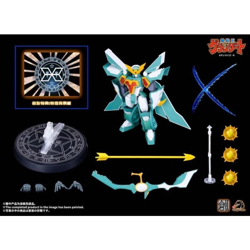 創模玩 組裝模型 魔動王 超級風王 超級風飄俠-細節圖9