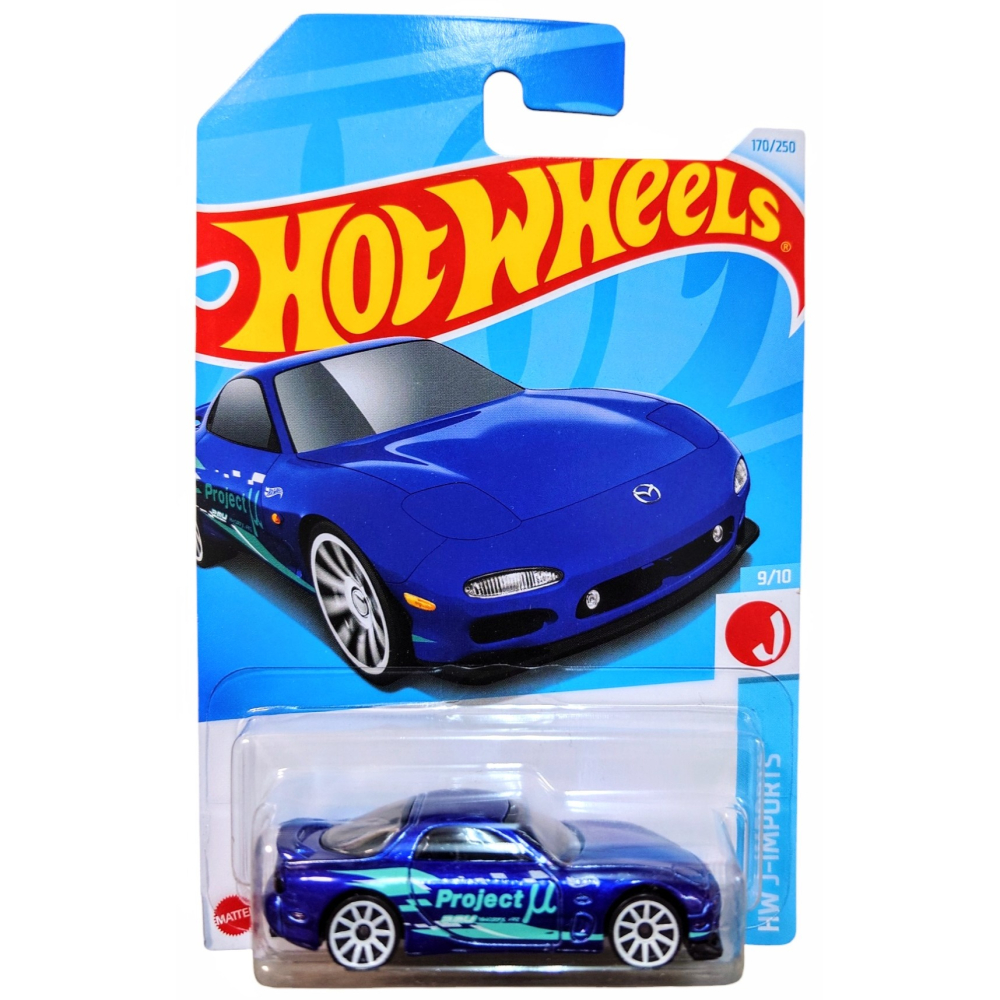 Hot wheels 風火輪 小汽車 基本款 ‵95 MAZDA RX-7-細節圖2