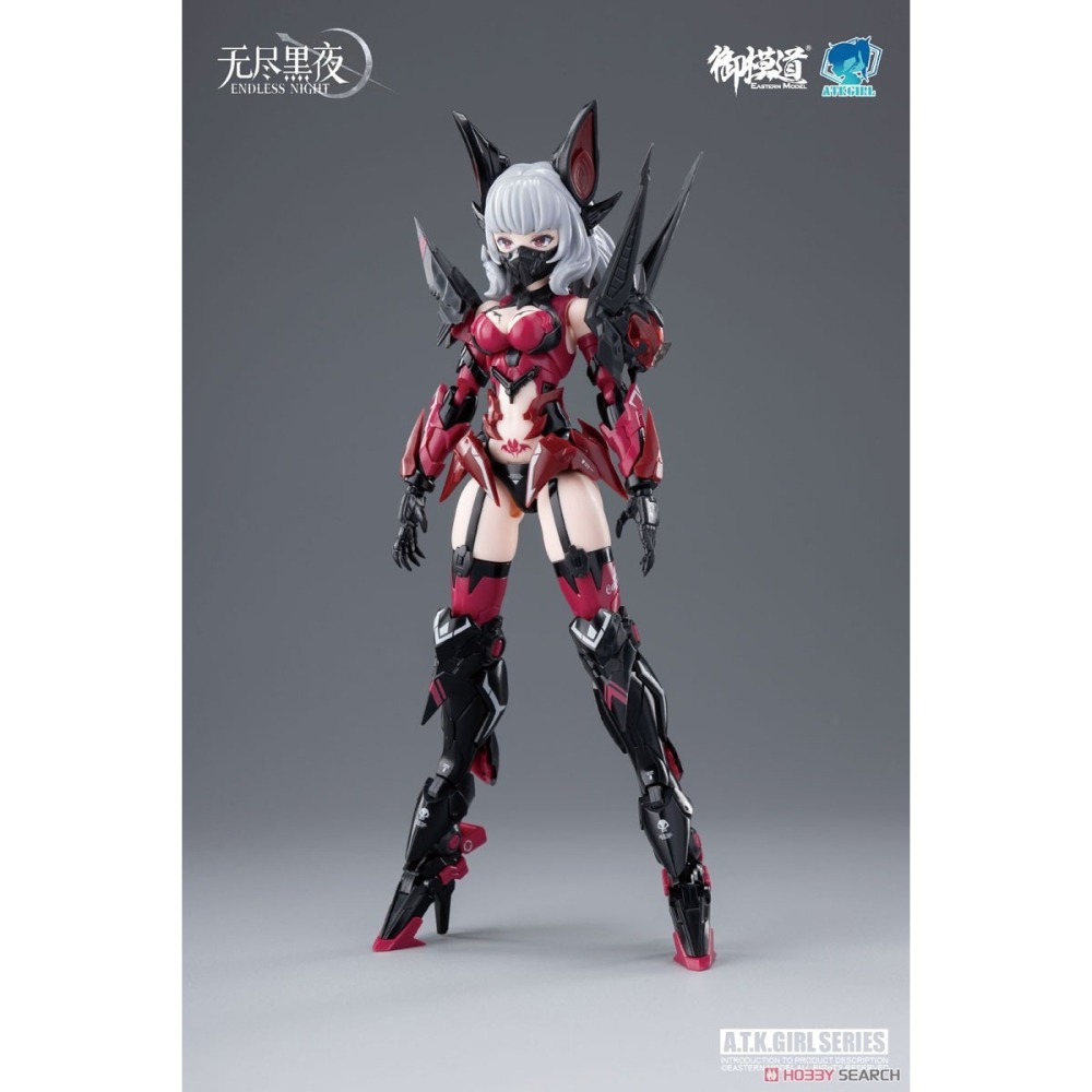 御模道 1/12 原創機娘 無盡黑夜吸血鬼 卡米拉 組裝模型 普通版 & 御藏卡版-細節圖2