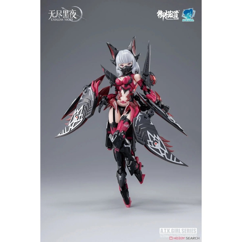 御模道 1/12 原創機娘 無盡黑夜吸血鬼 卡米拉 組裝模型 普通版 & 御藏卡版-細節圖5