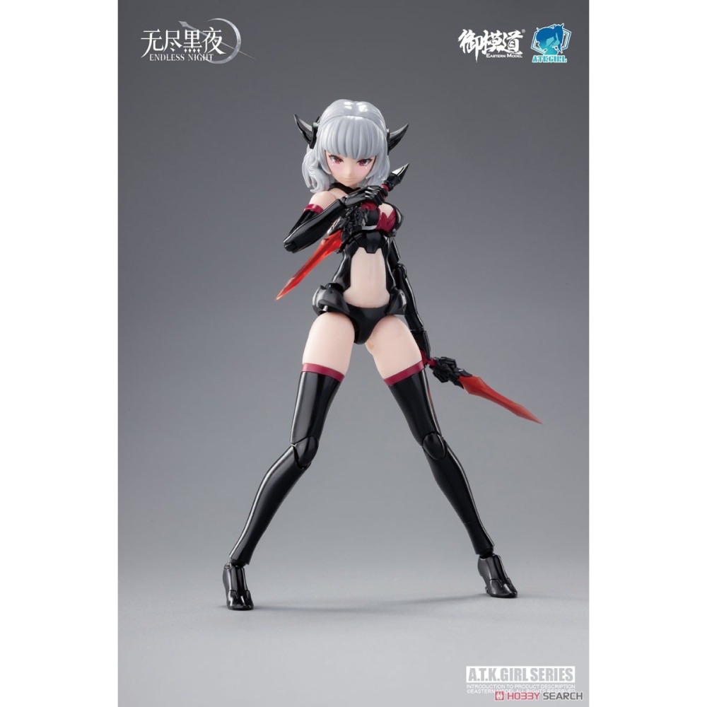 御模道 1/12 原創機娘 無盡黑夜吸血鬼 卡米拉 組裝模型 普通版 & 御藏卡版-細節圖7
