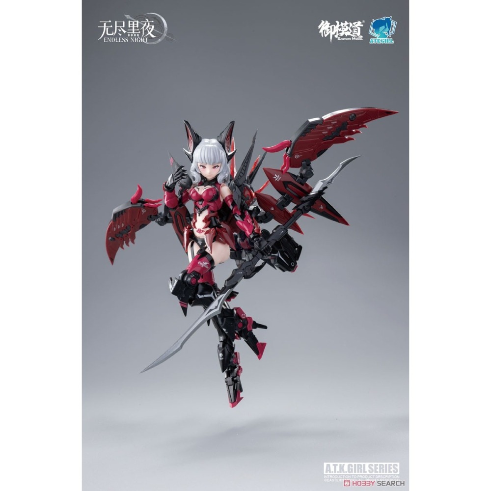 御模道 1/12 原創機娘 無盡黑夜吸血鬼 卡米拉 組裝模型 普通版 & 御藏卡版-細節圖8