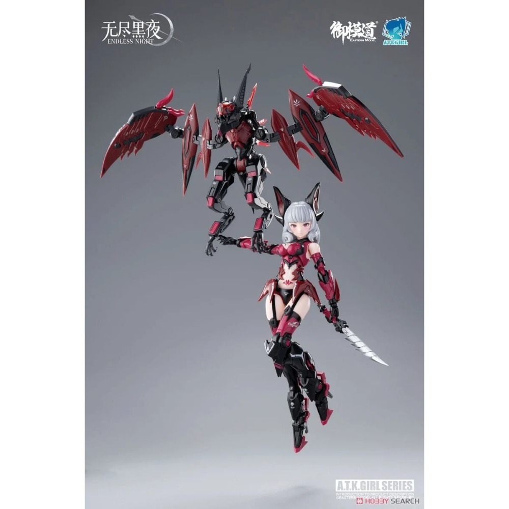 御模道 1/12 原創機娘 無盡黑夜吸血鬼 卡米拉 組裝模型 普通版 & 御藏卡版-細節圖9