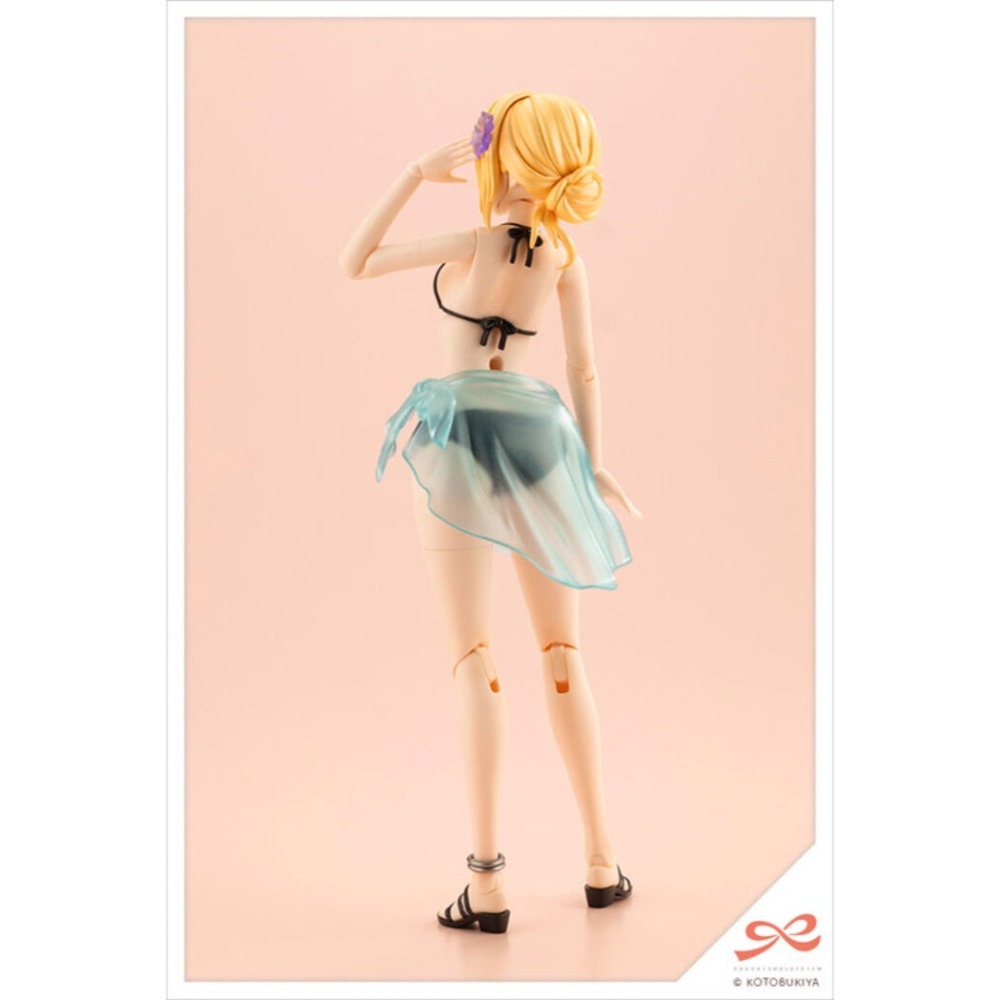 壽屋 KOTOBUKIYA 組裝模型 1/10 創彩少女庭園  佐伯律花 泳裝 髮型 ver. jk062-細節圖7