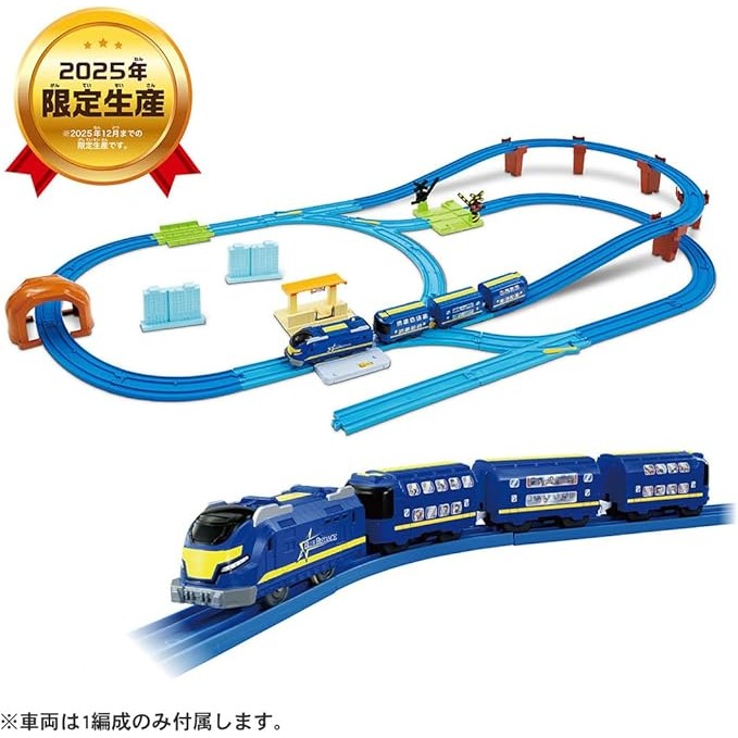 TAKARA TOMY PLARAIL 多美鐵道王國 2025限定生產 火車軌道豪華組-細節圖2